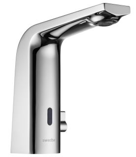 Сенсорный смеситель для раковины Swedbe Europe 6020 с ручной регулировкой температуры воды хром